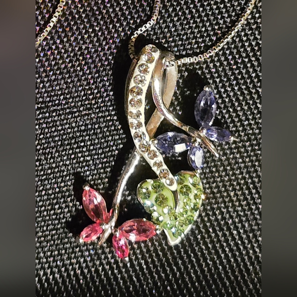 Sterling Silver Butterfly Necklace